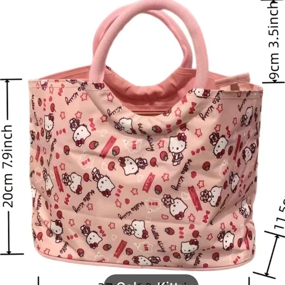 SOLD…..Sanrio Hello Kitty Canvas Tote Bag - Picture 5 of 9